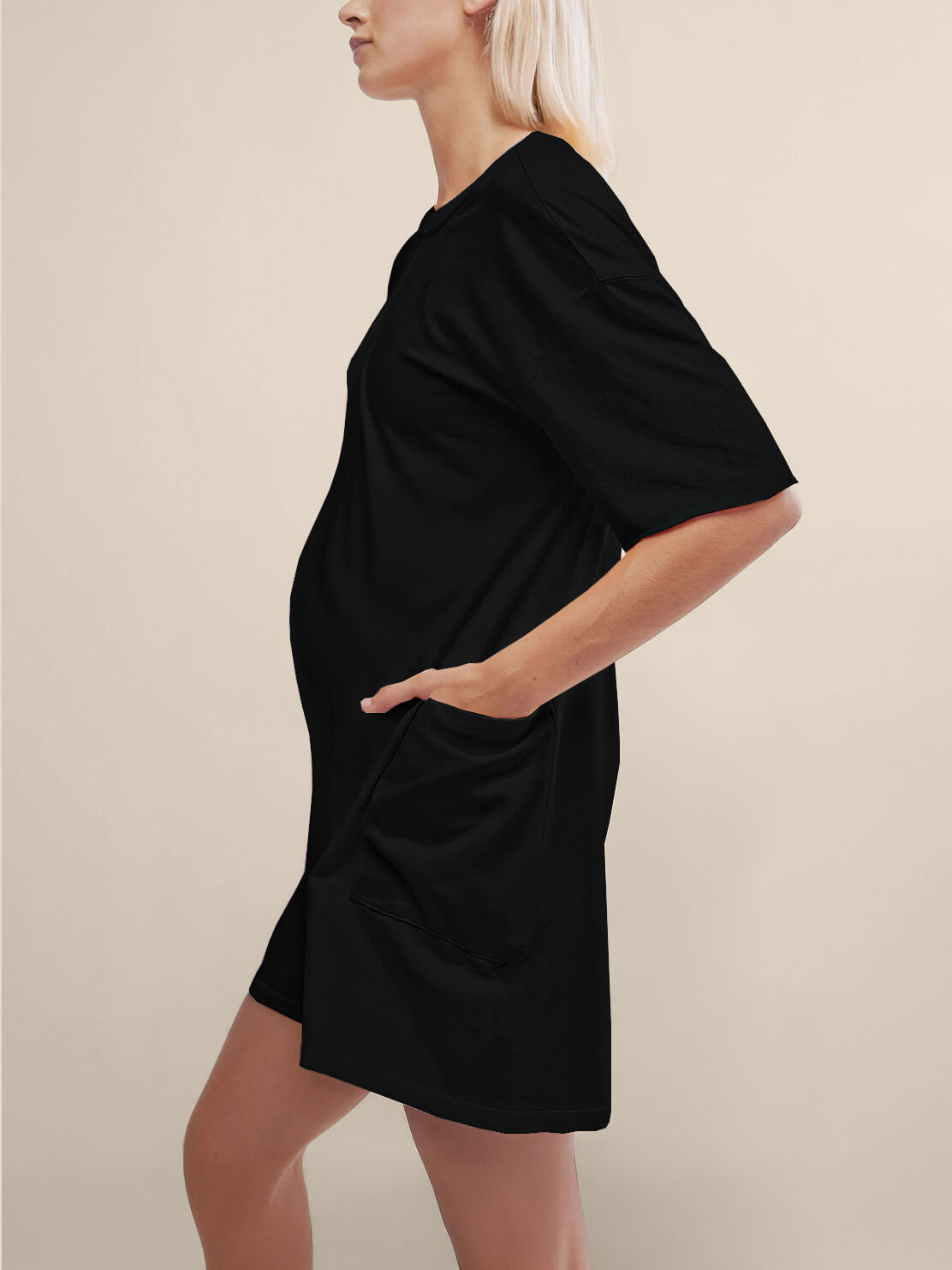 Postpartum Comfort Outfit Lahloya Zwangerschaps Jumpsuit - Oversized Shorts Jumpsuit Met Zakken, Stretchy Voor Tijdens En Na De Zwangerschap Lahloya Maternity Romper Postpartum Comfort Outfit Lahloya Zwangerschaps Jumpsuit - Oversized Shorts Jumpsuit Met Zakken, Stretchy Voor Tijdens En Na De Zwangerschap Lahloya Maternity Romper
